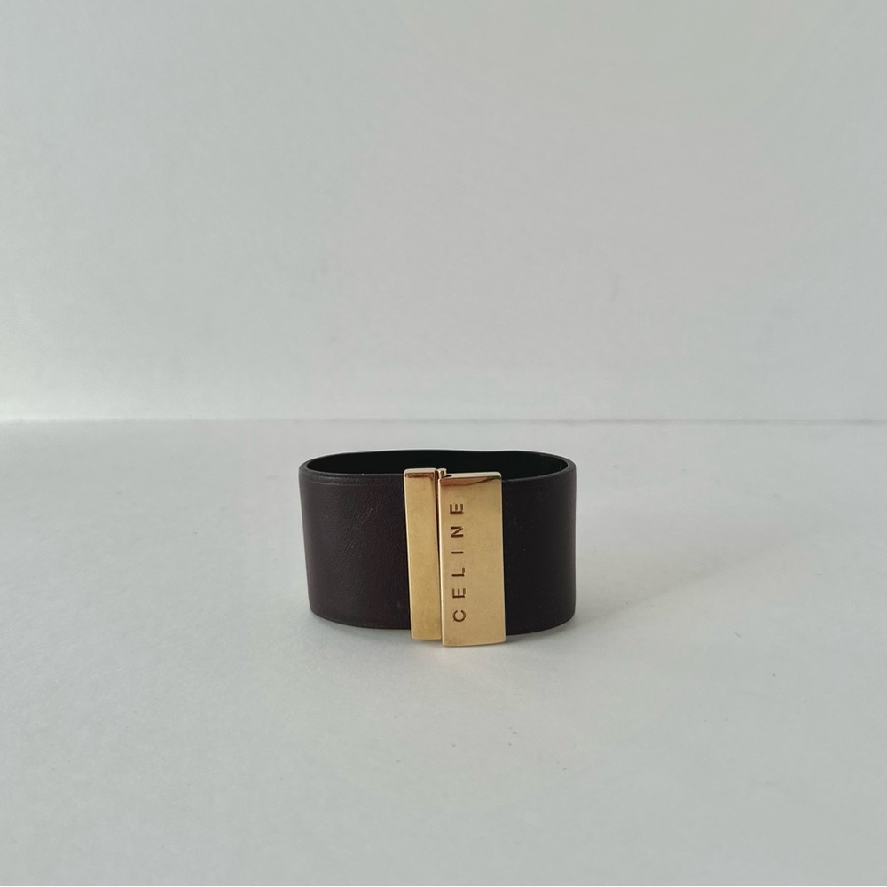 FRENCH GIRLS 🥖 Céline Leather Bracelet (XS) - Picture 3 of 3